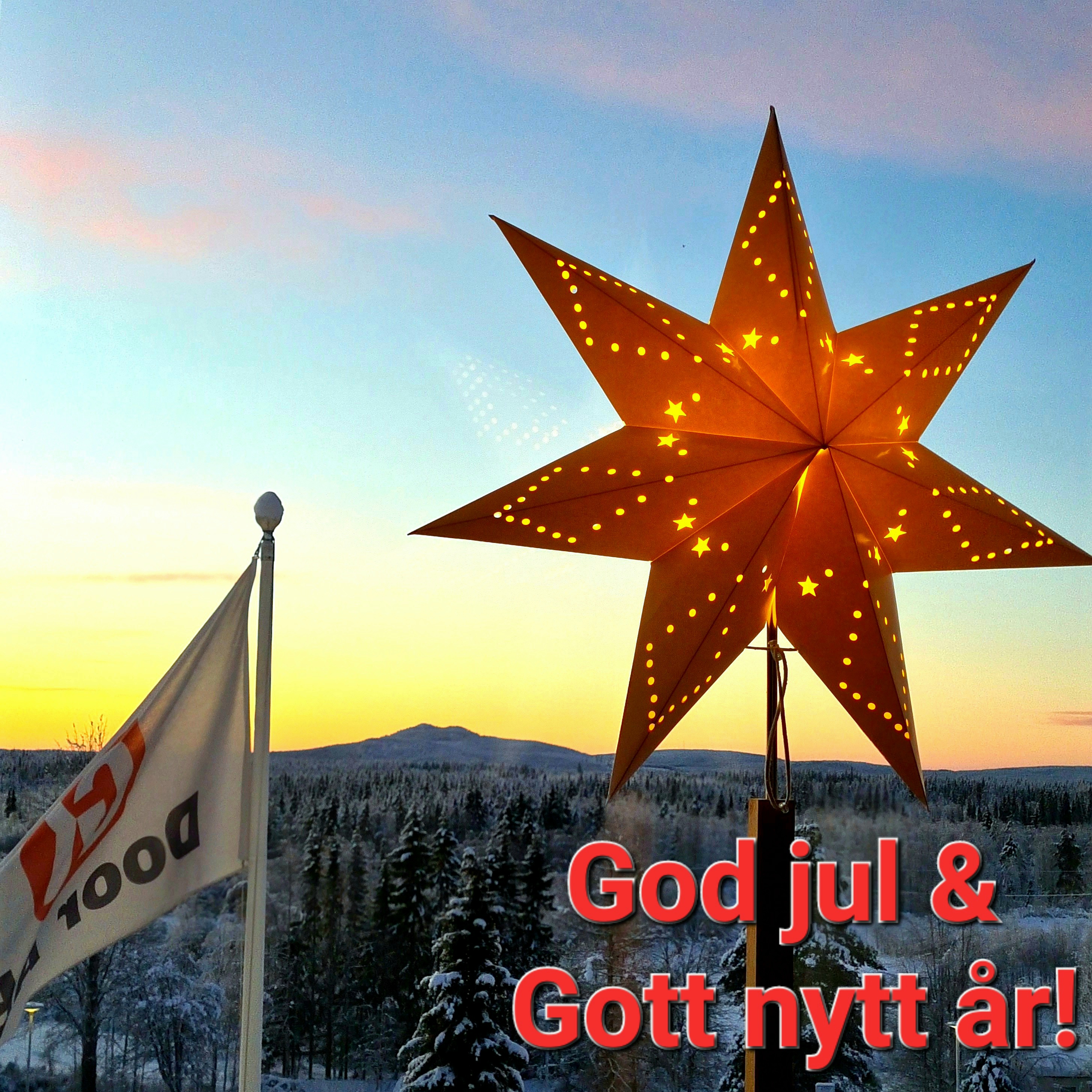 God jul & Gott nytt år!