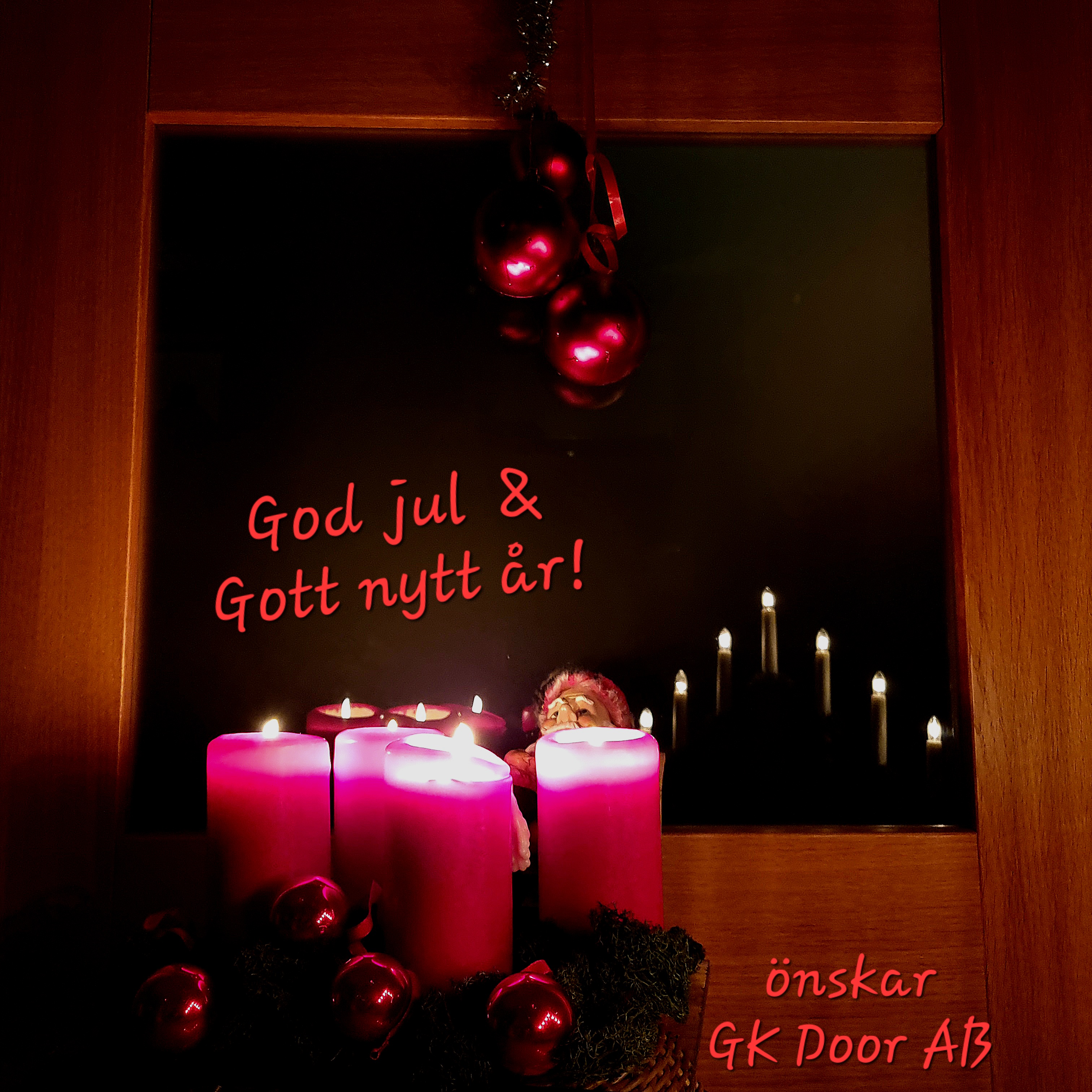 God jul & Gott nytt år!