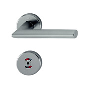 Trycke Stockholm Aluminium Rostfri nyans WC